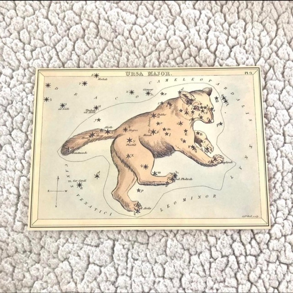 Vintage Latin Mythology Northern Card✨
